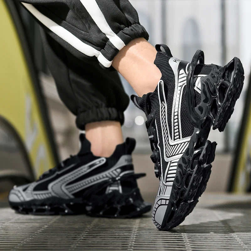 Men's Casual Sneakers Breathable Luxury Trainer/Race Shoes Fashion Loafers Running Loafers Male Sneakers