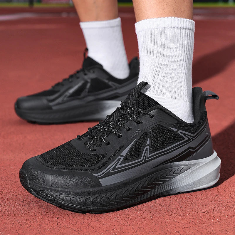 Wide-Toe-Box Barefoot Shoes for Men Minimalist Breathable/Comfortable Trail Walking Shoes Men Running Shoes Quality Sneakers