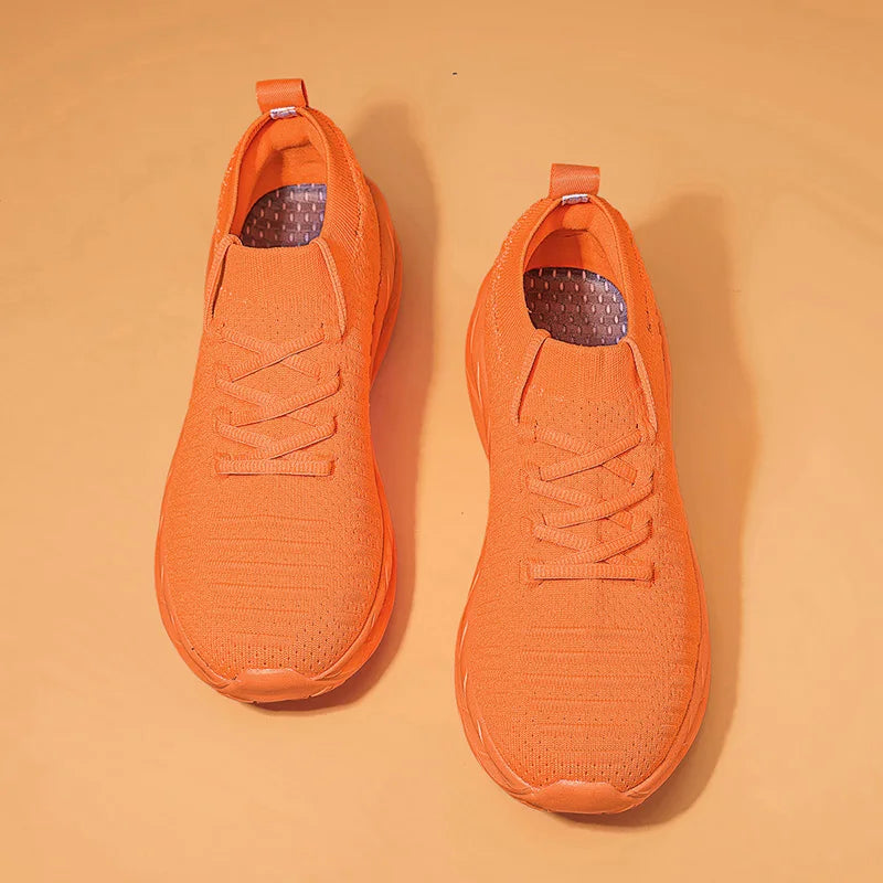 Breathable Men Casual Shoes Lightweight Male Vulcanized Shoes/Outdoor Platform Men's Loafers Soft Mesh Flats Non-slip Sneakers