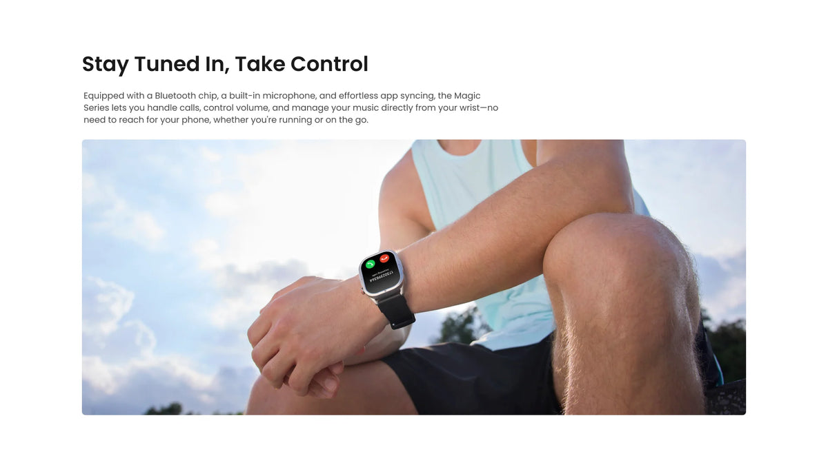 KOSPET MAGIC P10 GPS Smartwatch For Men Anti-Fingerprint AMOLED Screen/Dual-Band GNSS IP69K 5ATM Waterproof 180+ Sport Mode