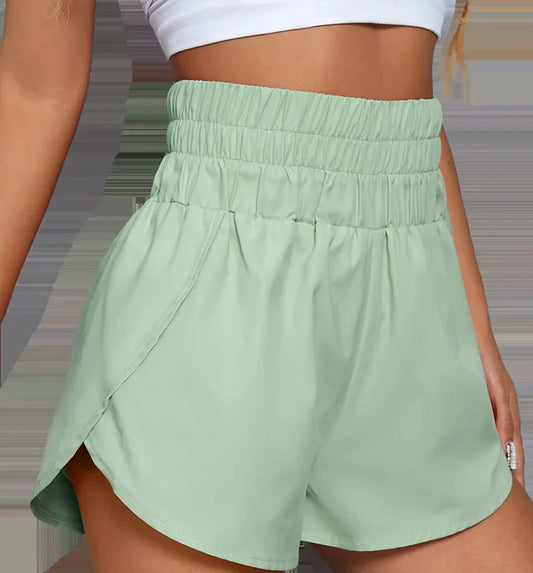 Boxer Shorts for Women Teen-girls Light Weight Pull-on High Rise Shorts/Outfit Athletic Style Summer Workout Shorts