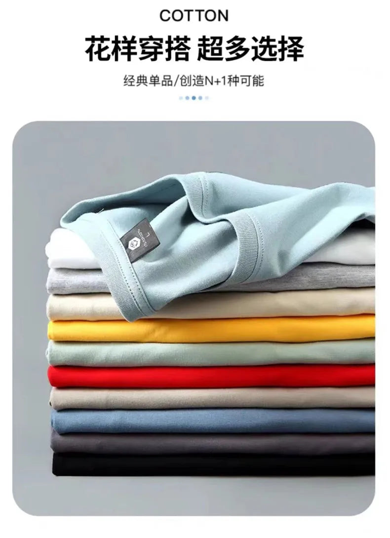 Good Quality T-Shirts Men Summer Sale Cotton Male Tshirt/Short Sleeves Tee Shirt Boys Basic Plain Tops Oversize 5XL