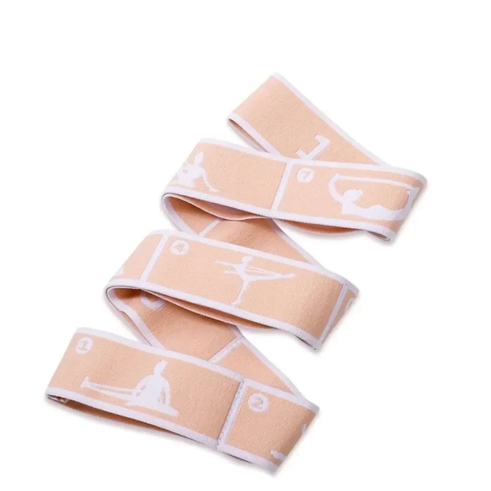 Yoga Stretching Belt Dance Stretching Band Elastic Yoga Resistance Bands/Home Pilates Exercise Pull Strap Belt Fitness Sport