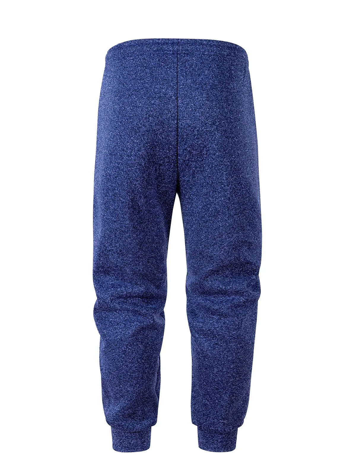 2Pcs In Set Men Fleece Lined Jogger Sweatpants Thick Warm Elastic Waist/Drawstring Tapered Pants Casual Athletic Winter Wear