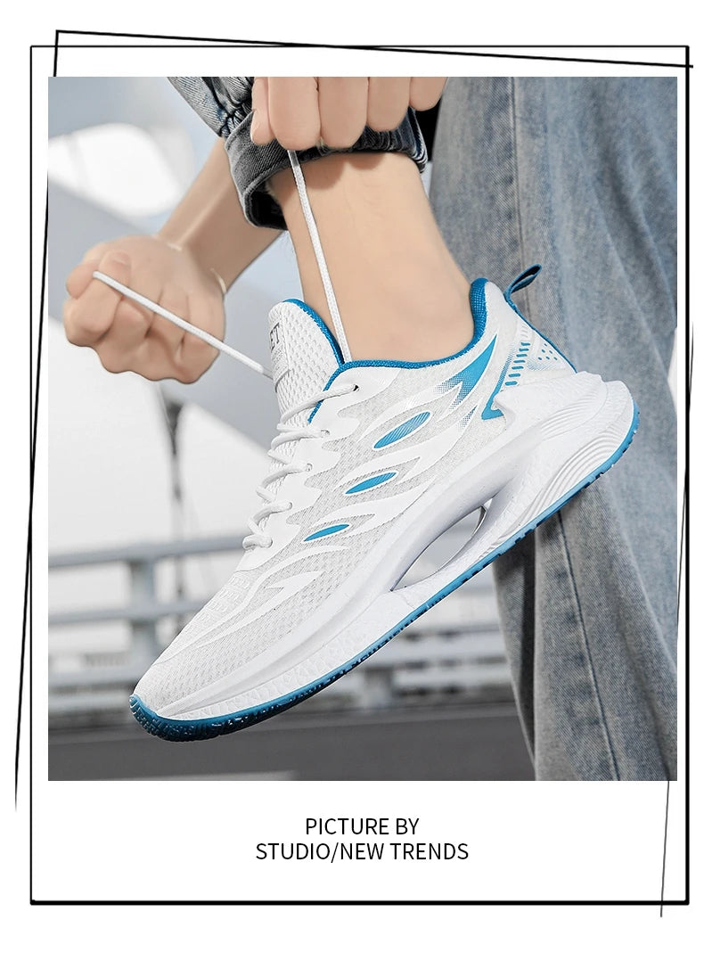Men's Breathable Sports Shoes Spring New Mesh Casual Fashion/Versatile Trendy Men's Shoes Summer Running Shoes