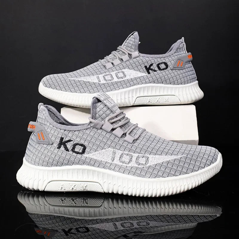 Breathable Mesh Sneakers Comfortable Casual Sport Shoes Fashion Shoes/Lightweight Deodorant Outdoors Shoes Plus Size 39-44