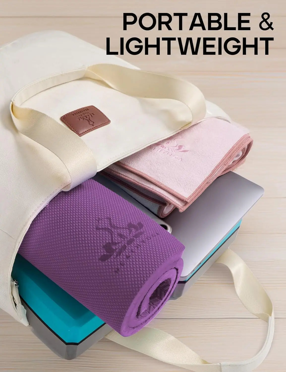 Non-Slip Yoga Knee Pads Cushion for Exercise/Gardening, and Floor Work 26x10 Inches