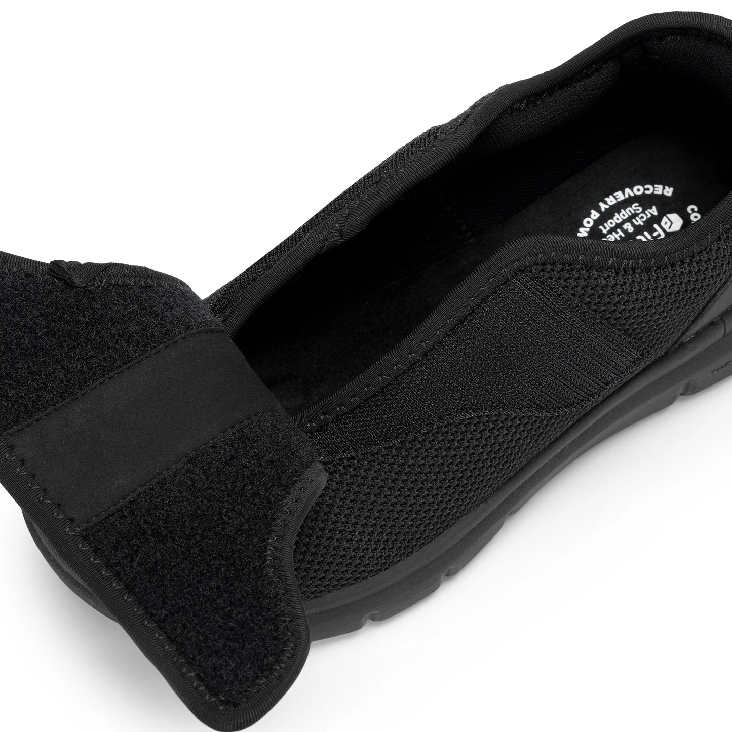 FitVille Extra Wide Women's Diabetic Shoes Adjustable Walking Shoes/for Elderly Orthopedics Wide Feet Swollen Foot Pain Relief