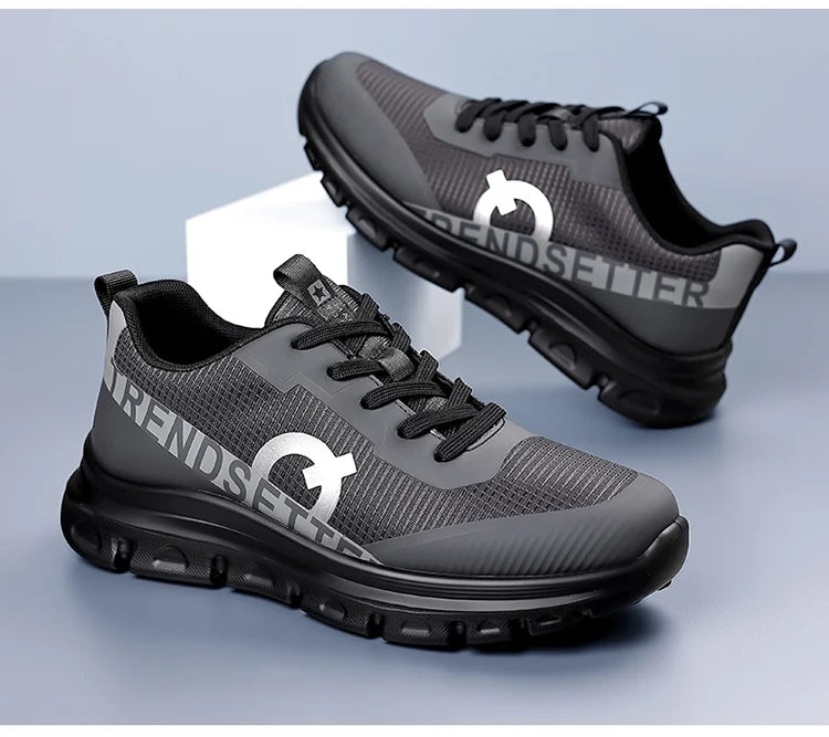Men Sports Shoes Luxury Casual Sneakers Mesh Running Shoes Summer/Lightweight Platform Fashion Basketball Walking Shoes for Men