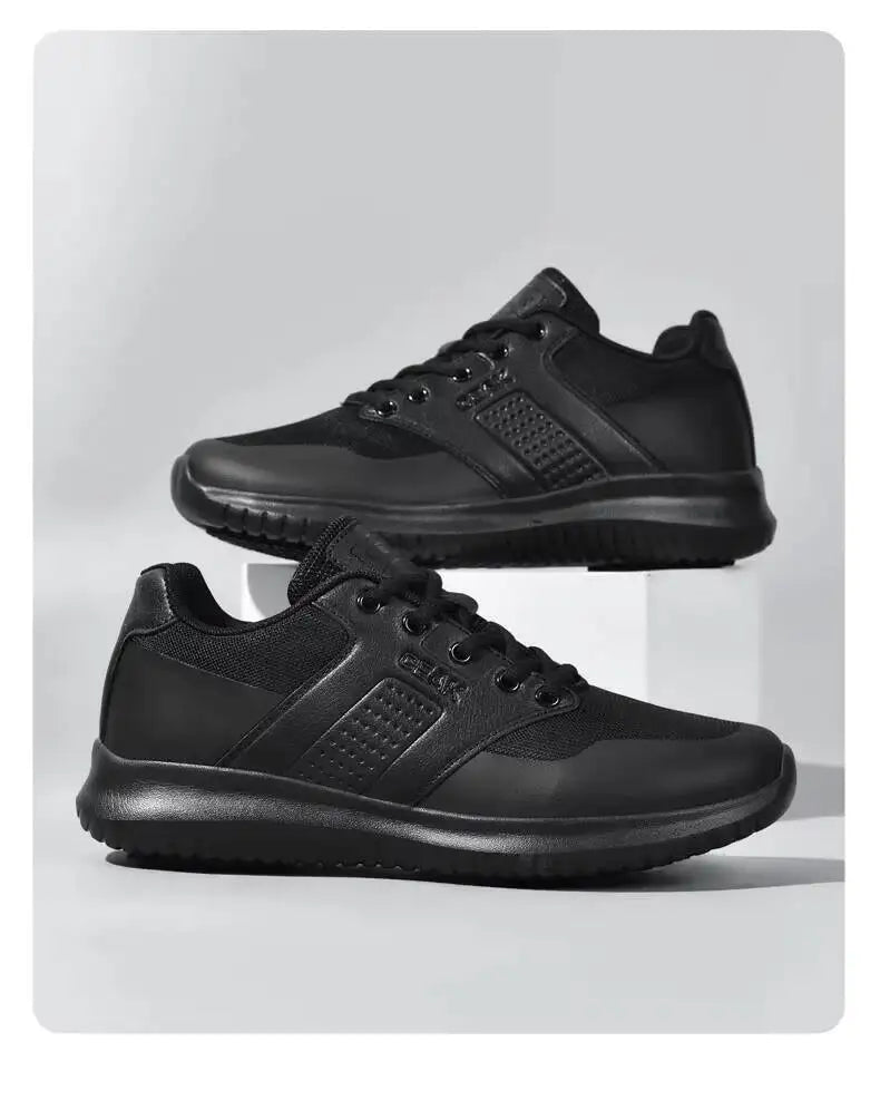 2026 Chef Non-Slip Four Seasons Breathable Hotel Work Light/Outdoor Men's Plus Size Casual Sports Walking Shoes