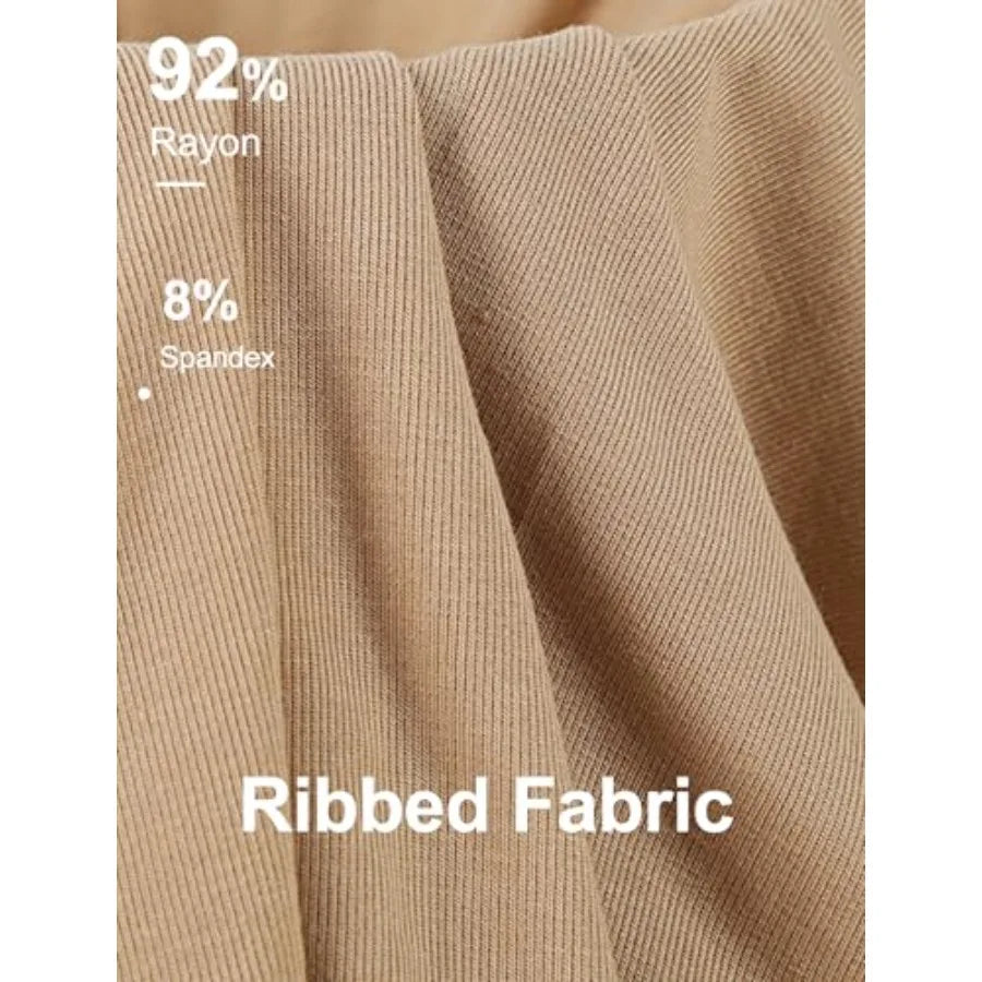 Sampeel Short Sleeve Shirts for Women V Neck Summer Ribbed T shirts/2026 Slim Fit Spring Fashion Going Out Basic Tees