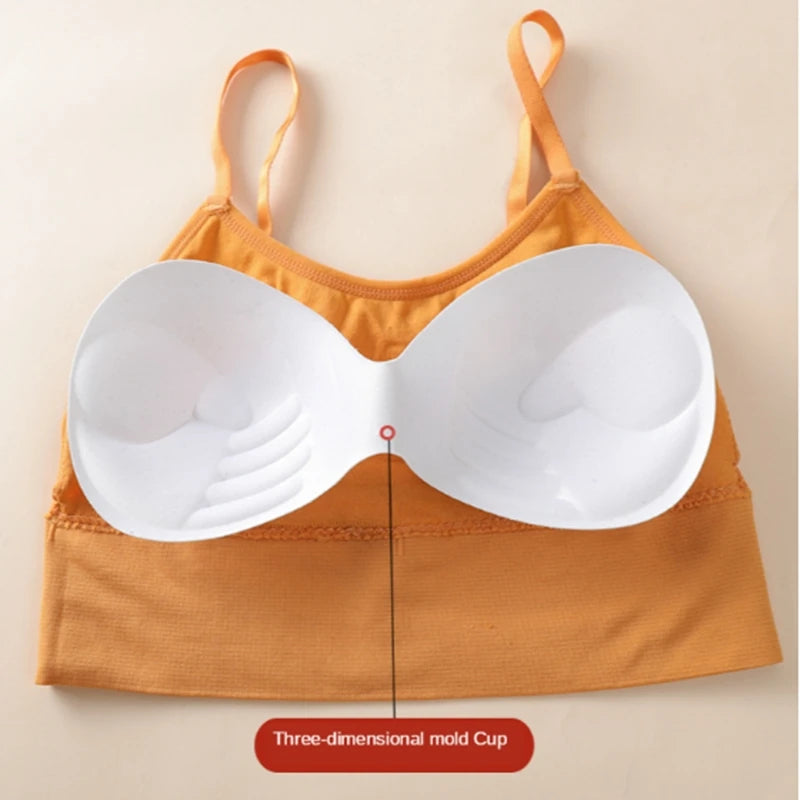 Seamless Bras Women Sports Bra Gym Running Push Up Bralette Padded/Vest Elastic Brassiere Women Fitness Gym Underwear Bra Top