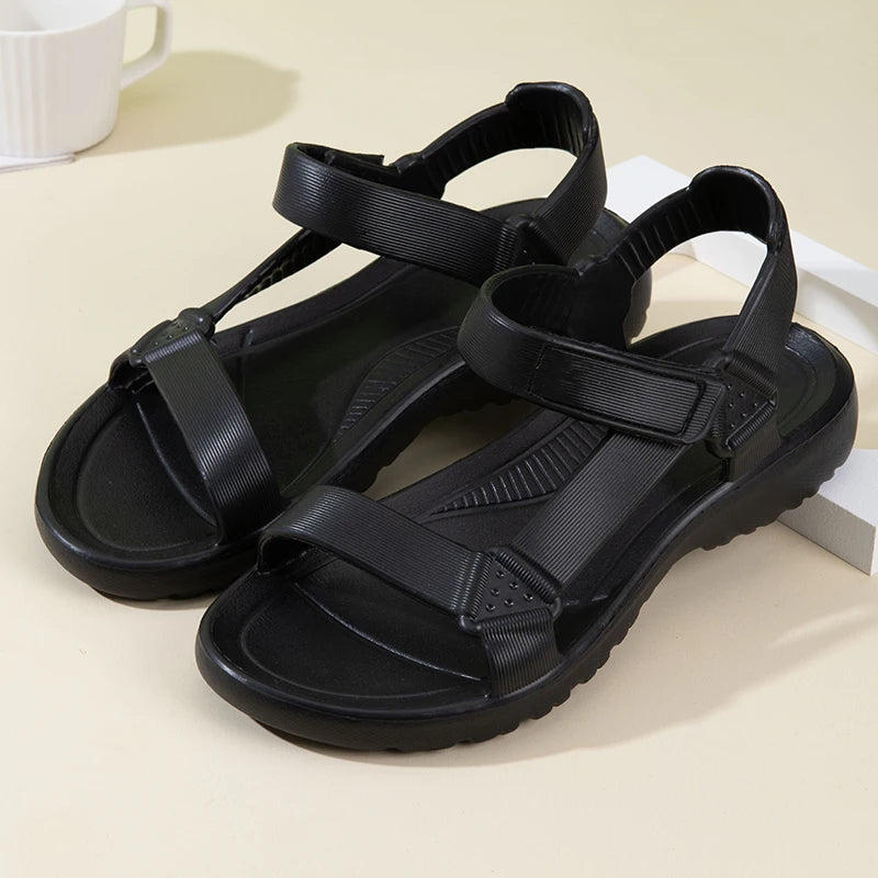 Women's Sandals Fashion Trend Anti-slip Wear-resistant Lightweight/EVA Flat Sandals for Women Outdoor Beach Shoes for Women