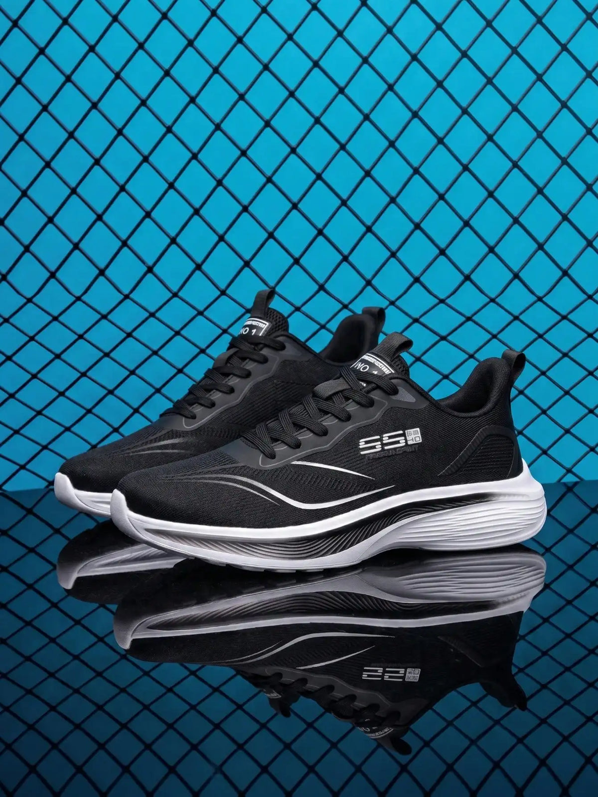 Lightweight Breathable Men's Running Shoes With Shock-Absorbing Sole/Non-Slip Wear-Resistant, Perfect For Daily Workouts