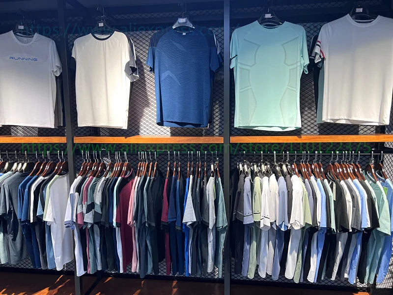 3D Print Gym Shirts Fashion Running Casual Outdoor Jogging/Breathable Workout Short Sleeves Quick Dry Training New Tee