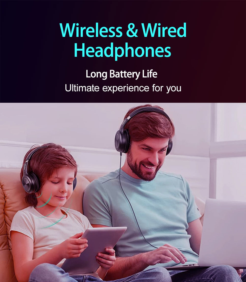 Siindoo JH-926C RGB Light Wireless Bluetooth Headphones/Foldable Stereo Earphones