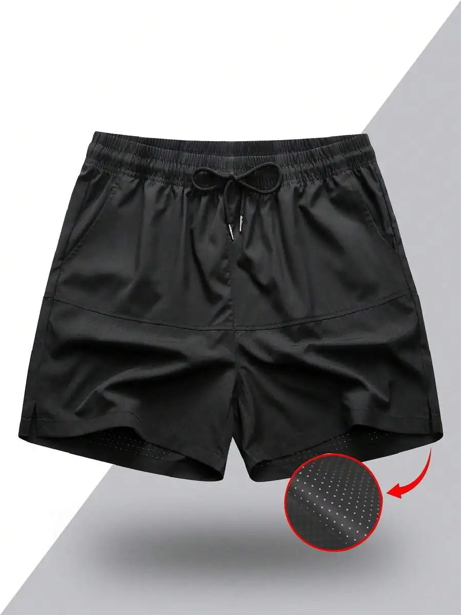 Men's Summer European & American Style Fitness Running Training/Outdoor Loose New Basketball 3-Inch Shorts Thin Sports Shorts