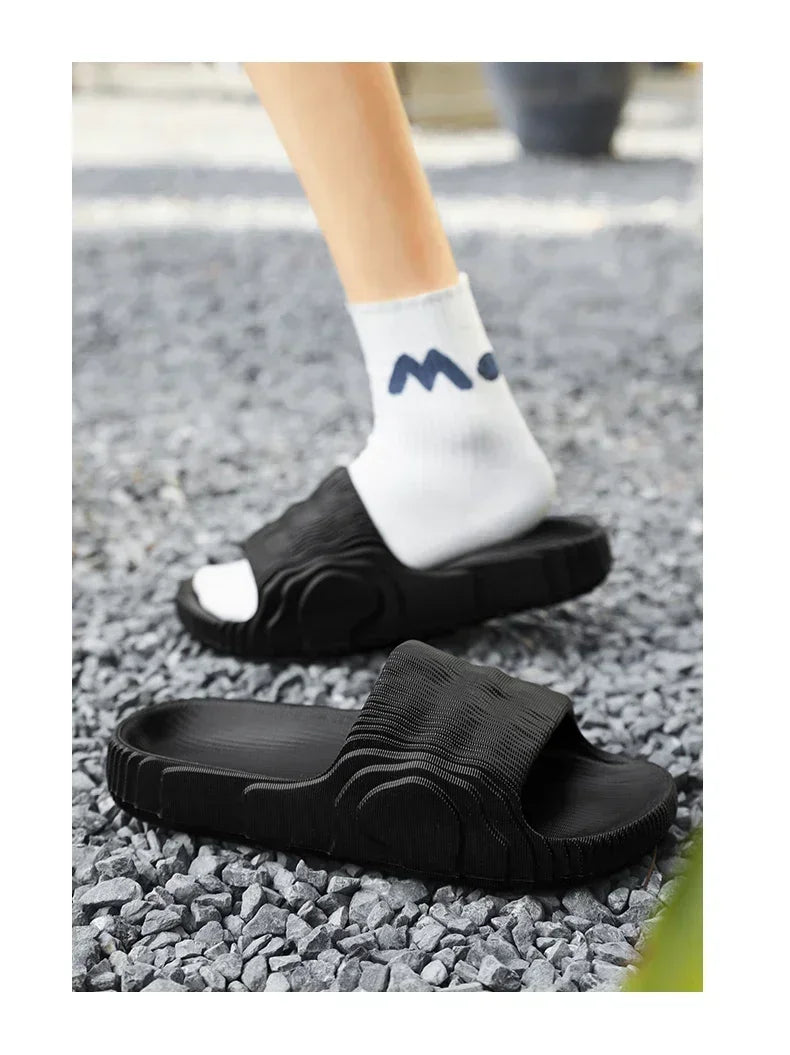 Luxury Man Sandal for Men Brand Men's Shoes White Sandals Flat/Men's Soft Sandal Summer Shoes Sale Slippers