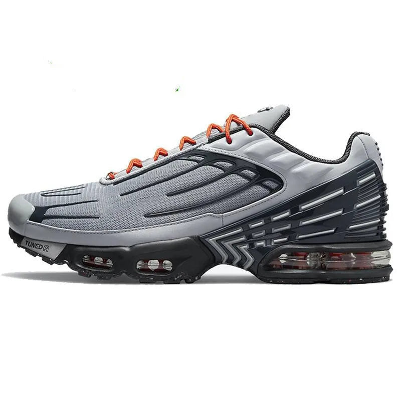 TN PLUS 3 New Silver Black Outdoor Breathable Comfortable/Sneakers Men Running Shoes 36-46