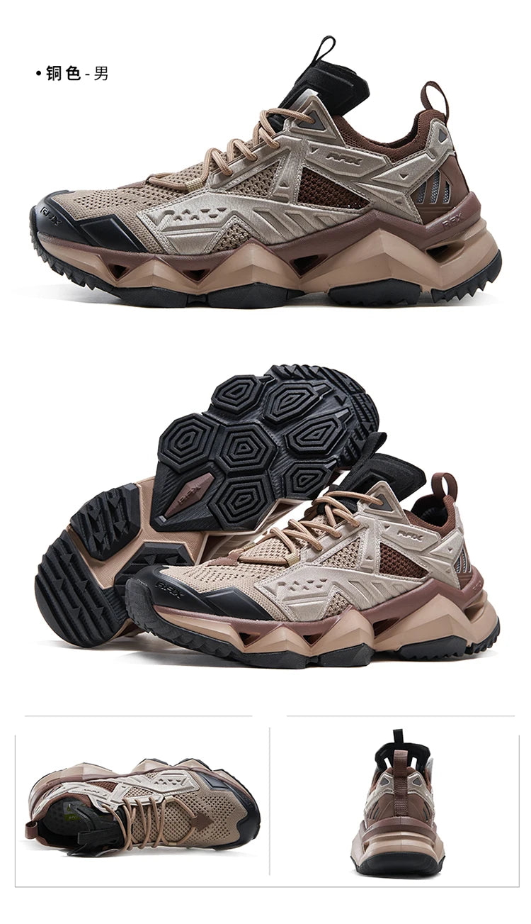 Rax Men Waterproof Hiking Shoes Breathable Hiking Boots/Outdoor Trekking Sports Sneakers Tactical Shoes