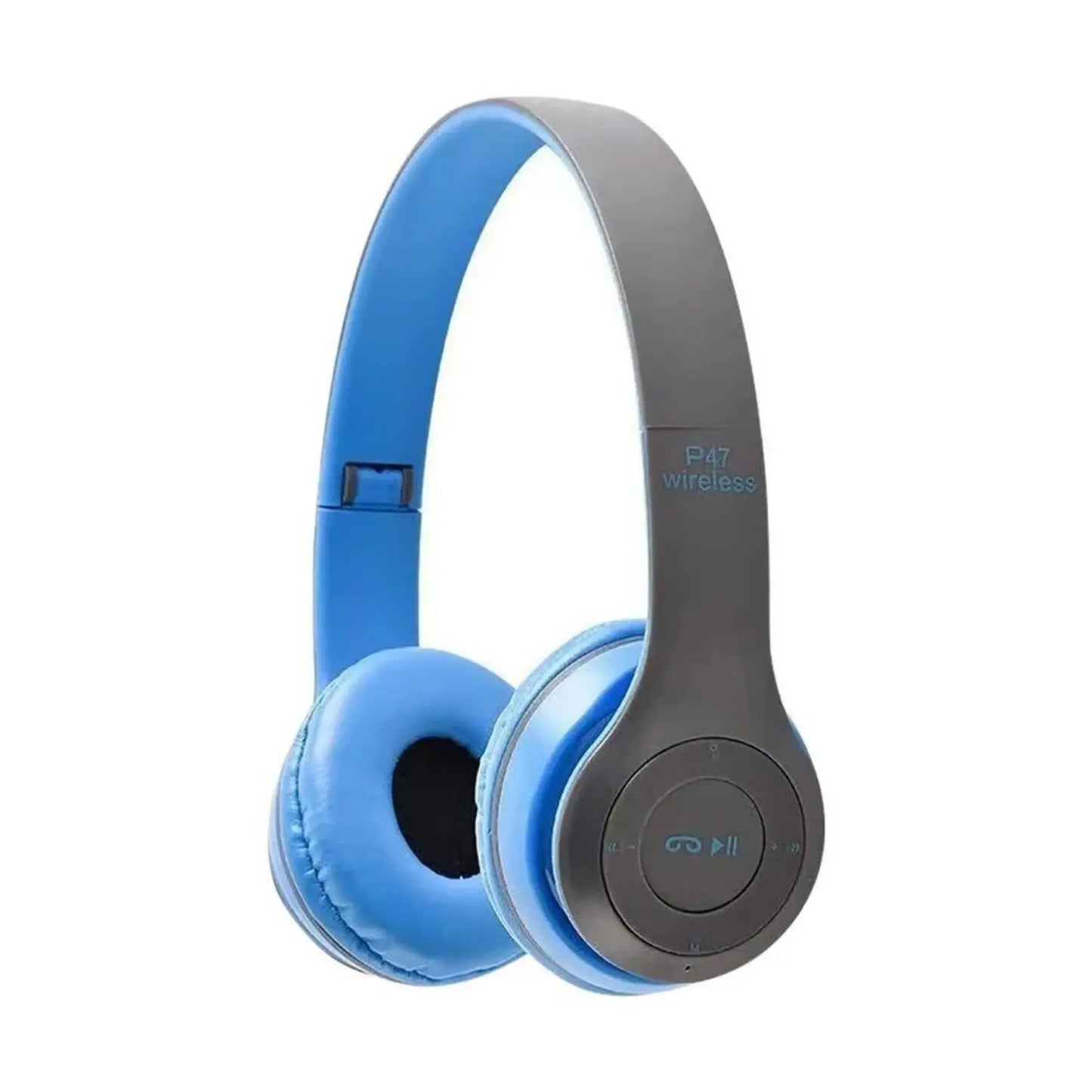 Wireless Bluetooth Over-Ear Headphones Lightweight/Compact & Stylish Design, High-Fidelity Sound P47 for Universal