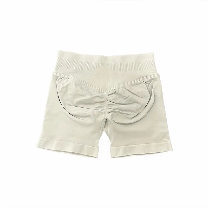 Impact Shorts with Logo Women Seamless Yoga Shorts/Scrunch Gym Shorts Workout Biker Short Fitness