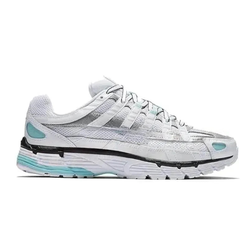 Designer P6000 P 6000 Triple Black White Khaki Wolf Grey Metallic/Outdoor Sports Trainers Casual Men's Shoes Sneakers