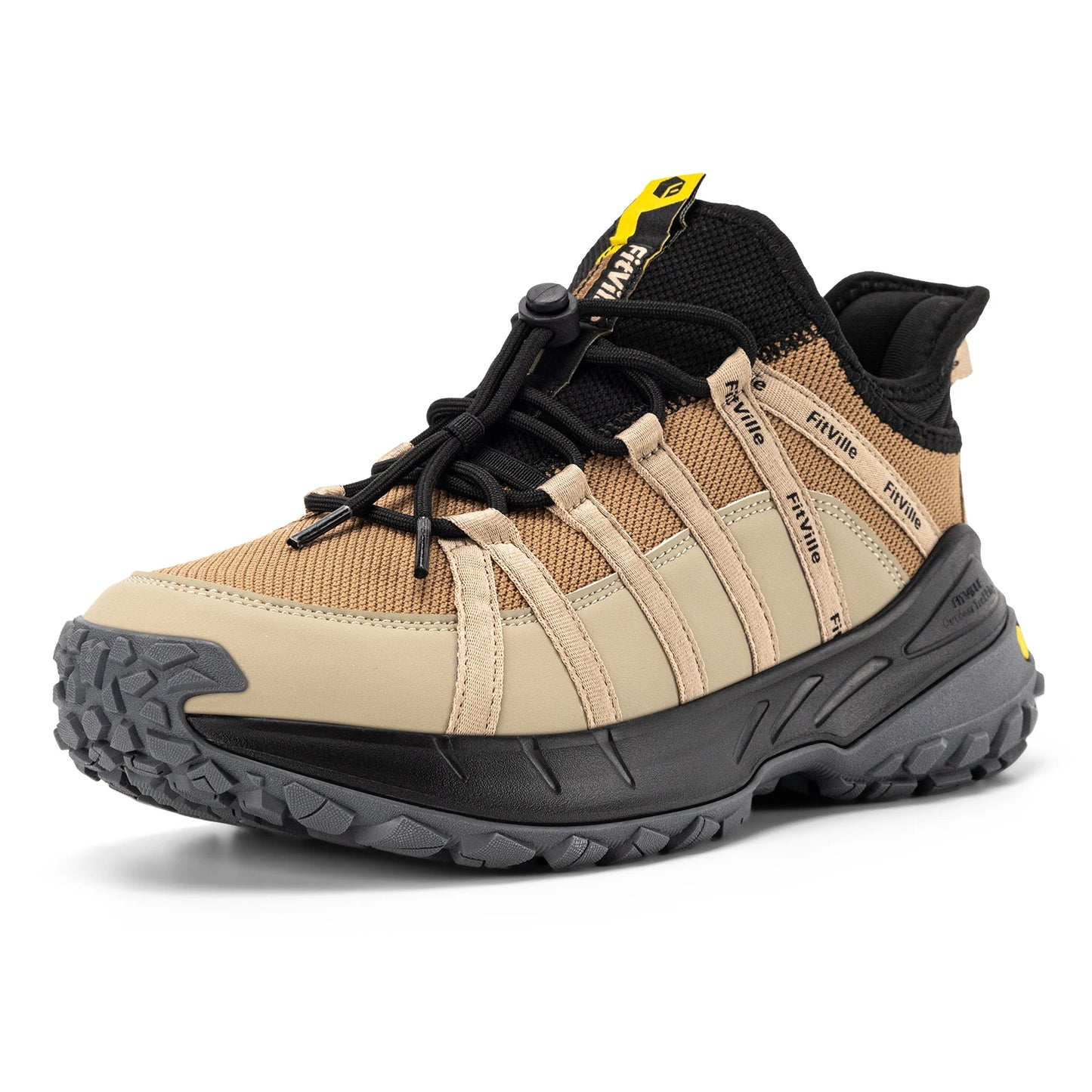 Fittington Slip-on Shoes Wide Sneakers For Men Soft Men's Running Shoe/Slip Resistant Hiking Walking Shoes With Arch Support