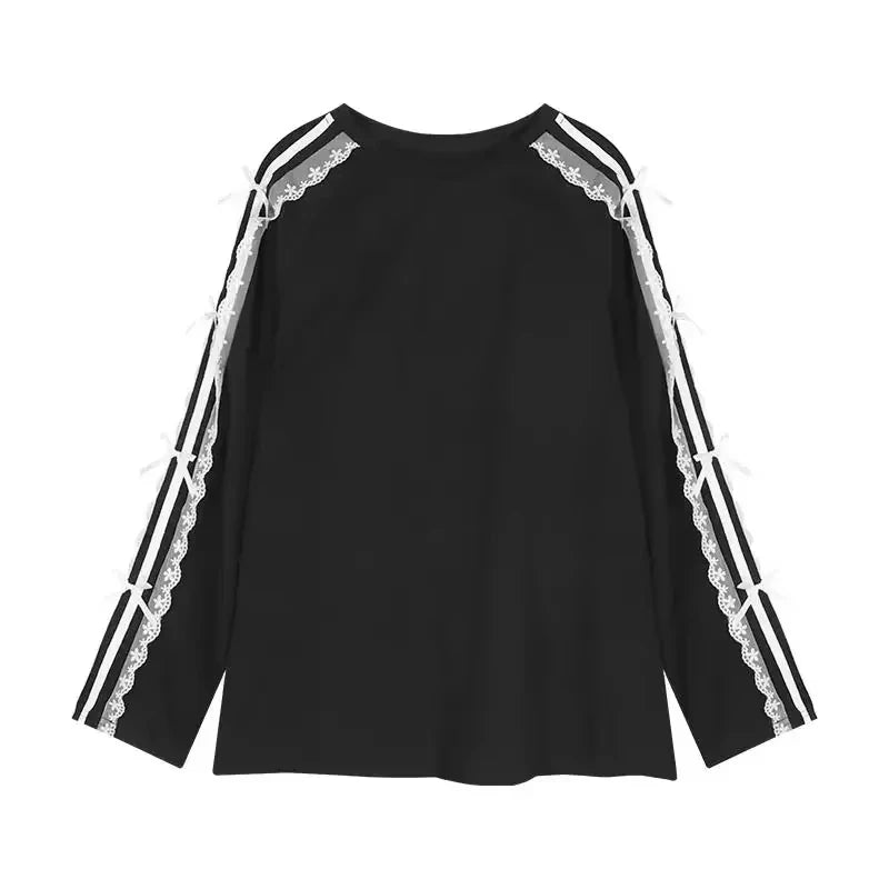 Lace Patchwork Striped Sun Protection Jacket for Women/New Korean Causal Zipper Stand Neck Cardigan Coat Top Design