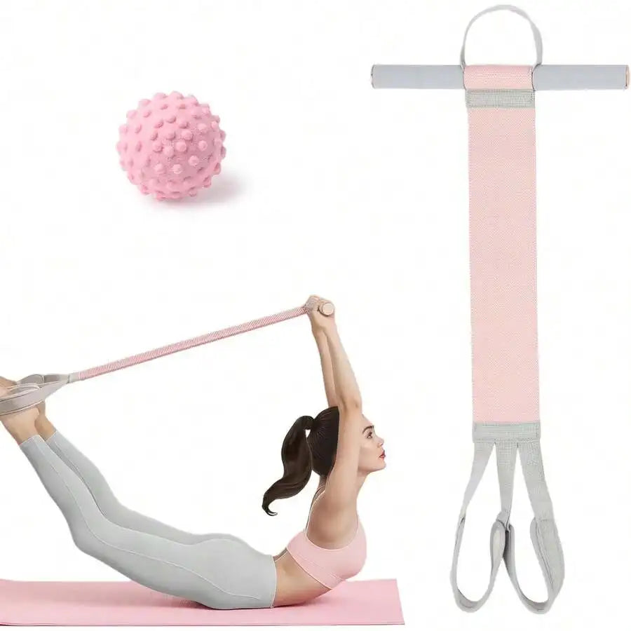 120-Pound Resistance Band With Handle Heavy-Duty Elastic Pull Rope/Suitable For Yoga Sit-Ups, Strength Training, And Home