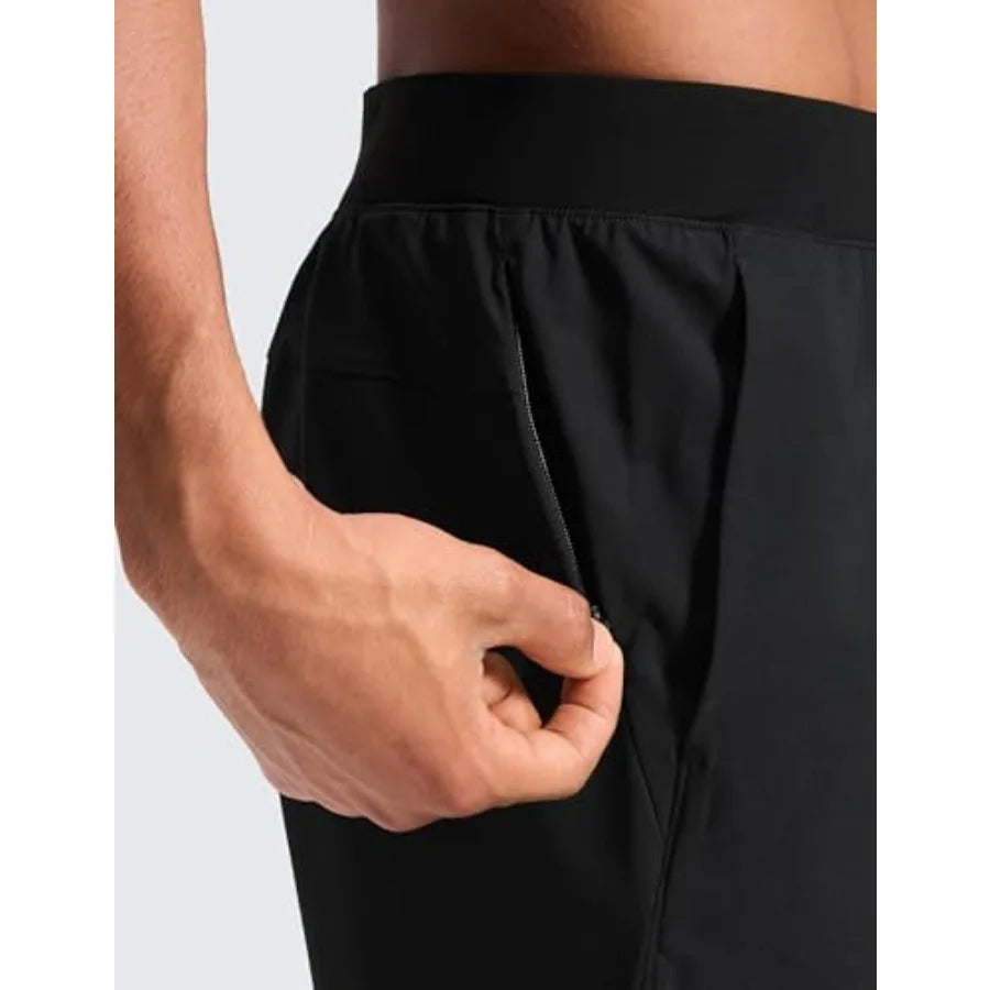 CRZ YOGA Workout Motion Pants for Men 30" Quick Dry Sweat-Wicking/Athletic Casual Daily Joggers Trouser with Pockets