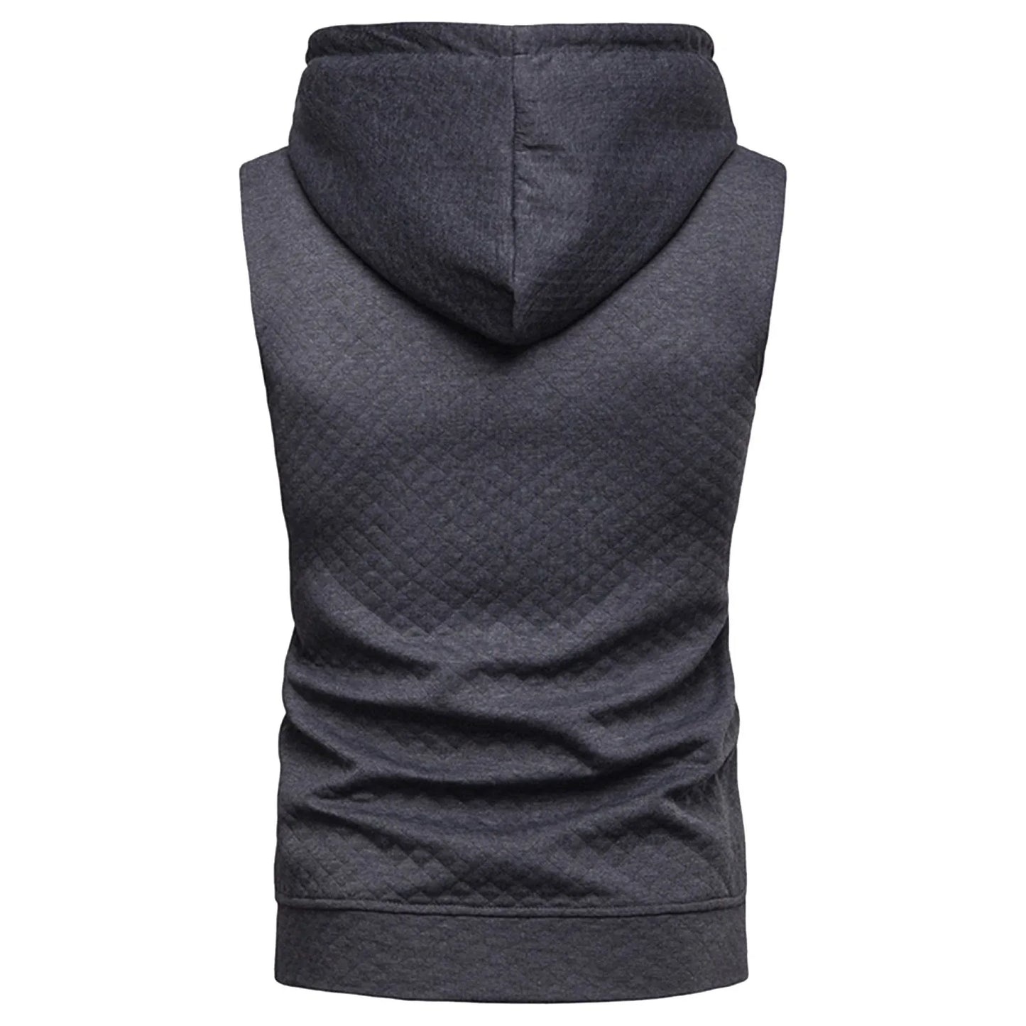 Summer Men Muscle Gym Hoodie Tank Top Fashion Sleeveless Solid/Color Cotton Bodybuilding Athletic Vests Tank Top