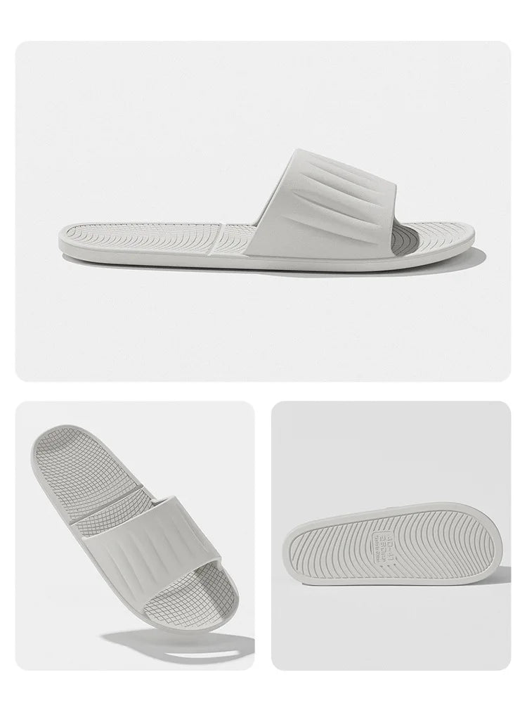 Foldable Travel Slippers for Men & Women Portable Hotel Bathroom Sandals/Packable Beach Shoes for Shower & Pool New Design