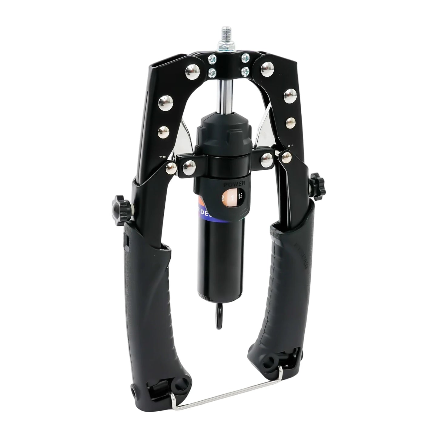 Hydraulic Power Twister Spin Button Arm Blaster Forearm Workout Equipment/Adjustable 22-440lbs for Arms Legs Biceps