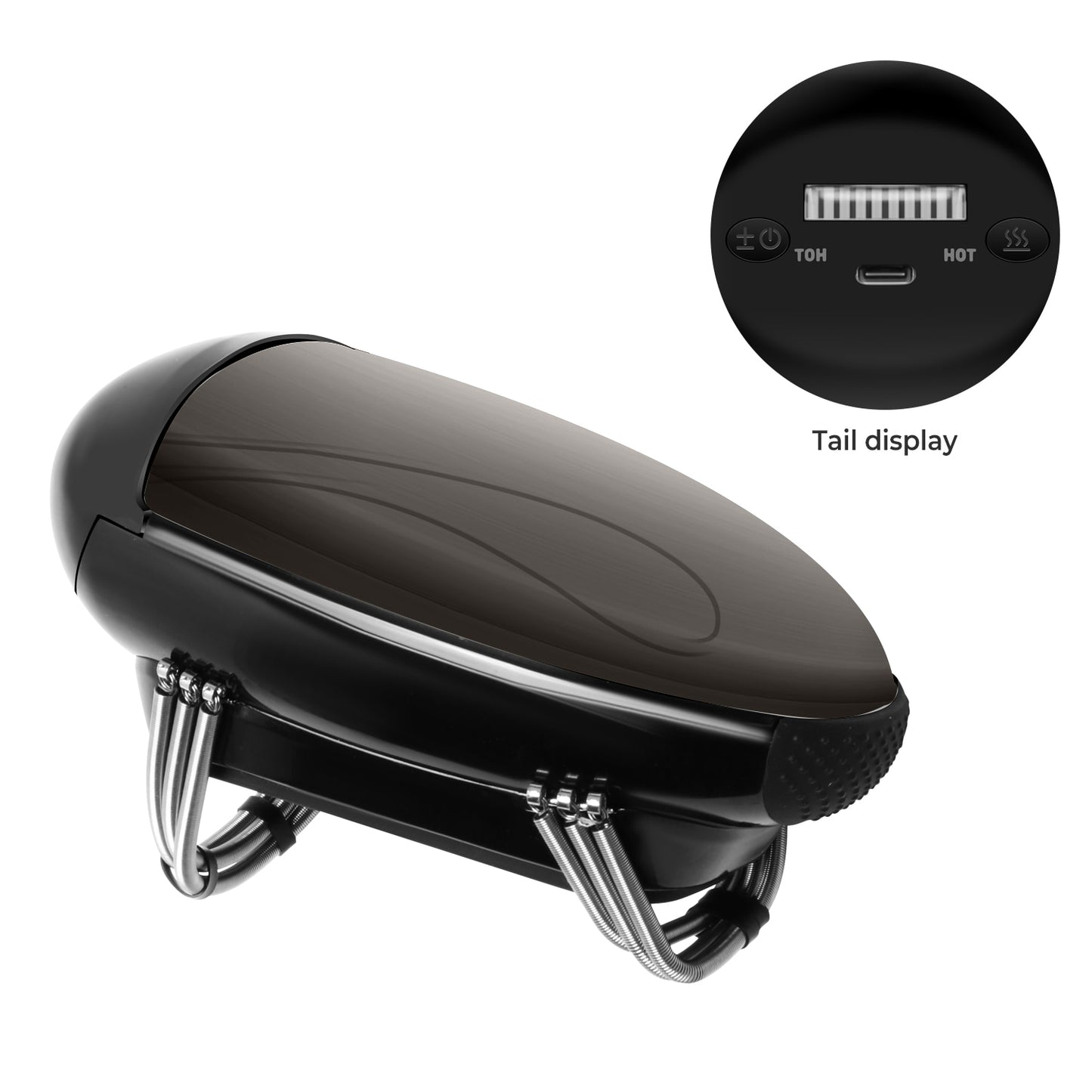 Vibefx Barberology Massager Cordless Electric Vibrator/Metal Handheld Heat Massager