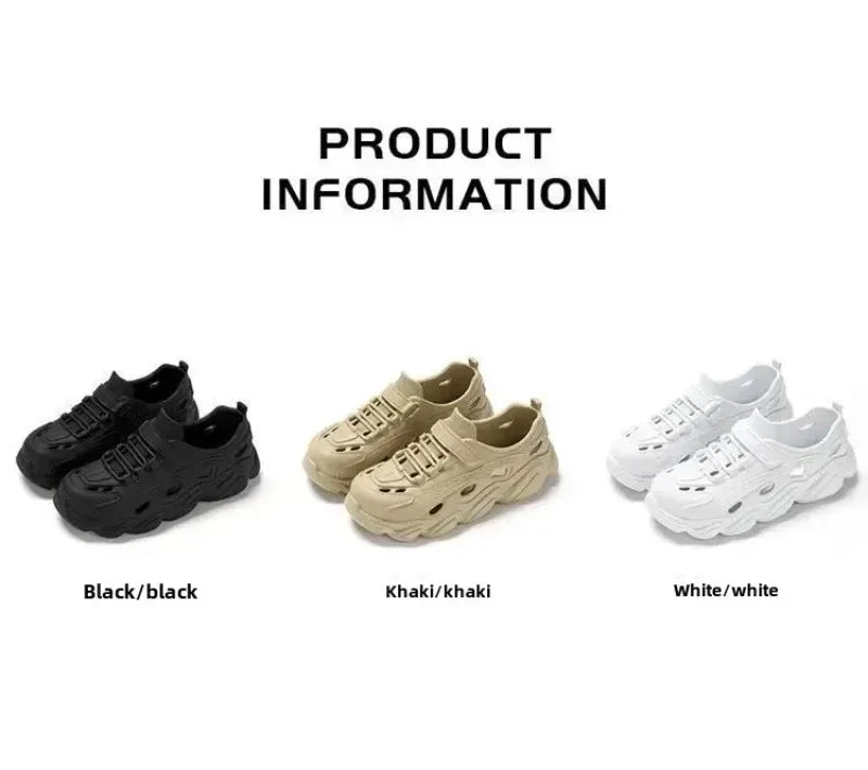 Trendy Men's Sandals Outdoor Wear Thickened Anti-slip Wear-resistant/Fashion EVA Clog Shoes Wholesale