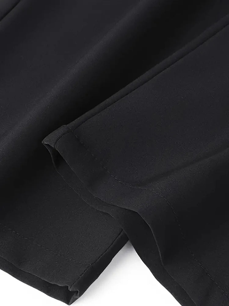 Men's Casual Straight Long Pants Stretch Elastic Waist Jogger/Classic Blue Black Gray Male Brand Trousers Plus Size