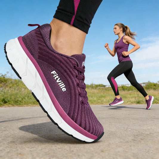 Fittington Wide Toe Box Shoes For Women Comfortable Casual Sneaker/Non Slip Walking Shoes Women Swollen Feet Lightweight Shoes