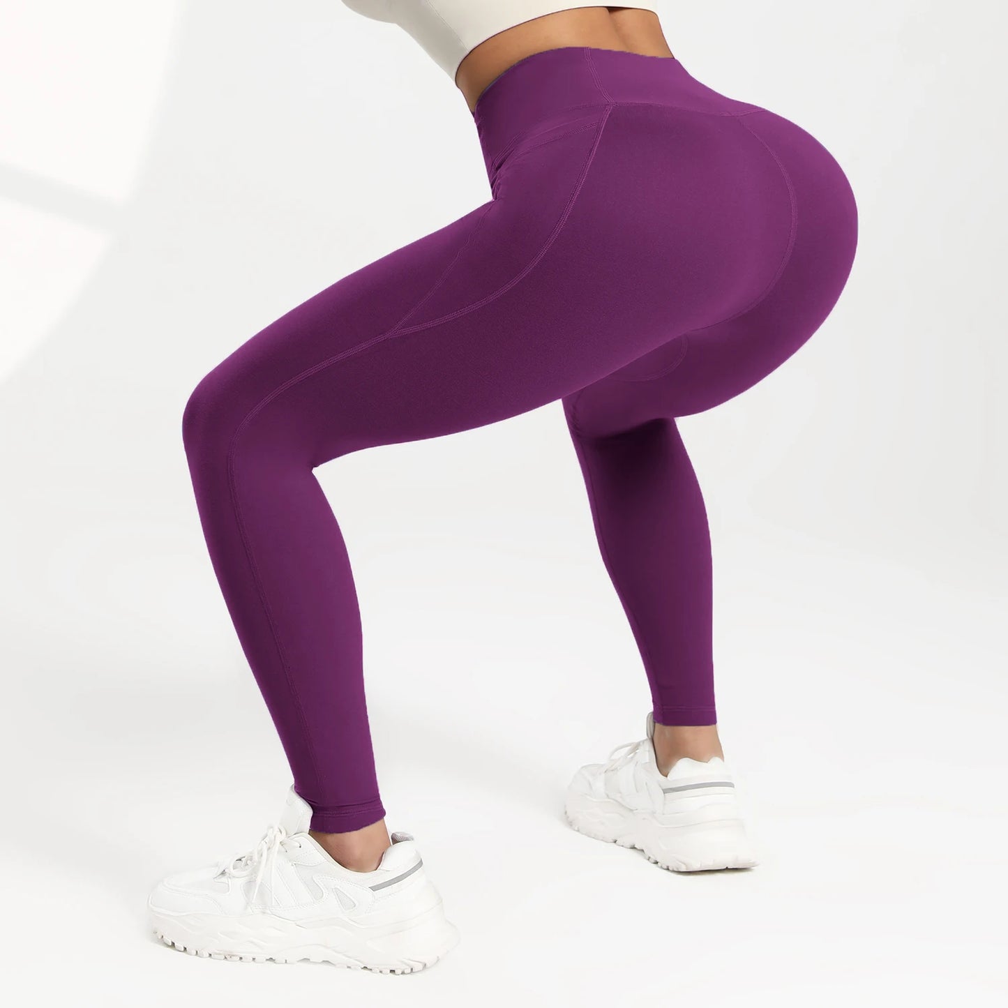 Women Pocket Yoga Leggings Fitness Running High Waist Slim Pants/Push Up Sports Gym Quick Dry Jogging Casual Female Workout Pant