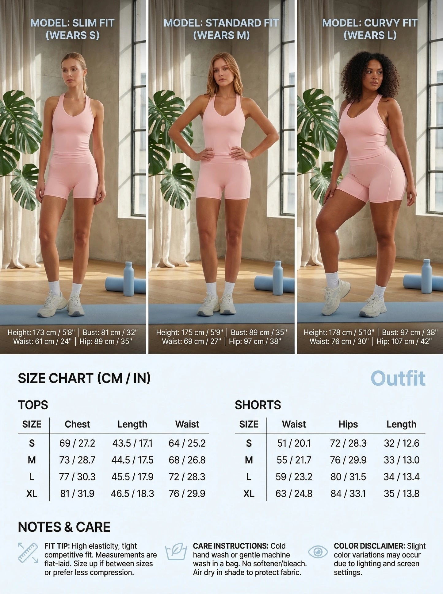 Airila 2-Piece Yoga Set, Racing Vest Yoga Shorts Outdoor Sports Shorts/Removable Pads 4-Way Stretch Fitness Shorts