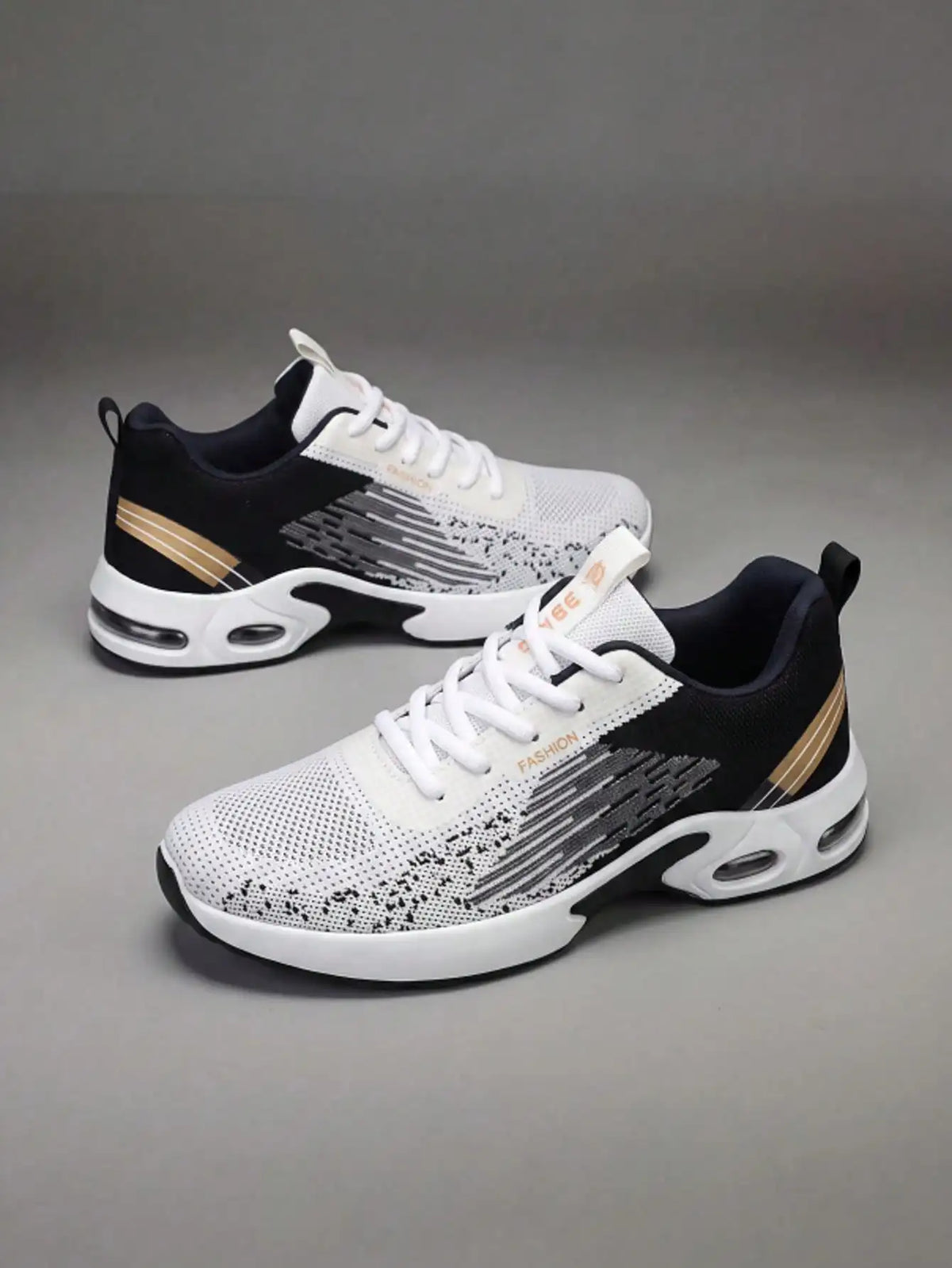 Lightweight Breathable Men's Running Shoes With Shock-Absorbing Sole/Non-Slip Wear-Resistant, Perfect For Daily Workouts