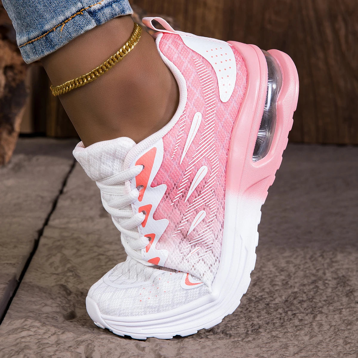 Women Sneakers Shoes Breathable Lightweight Running Shoes/Non Slip Wear Resistant Comfortable Women's Walking Shoes Woman