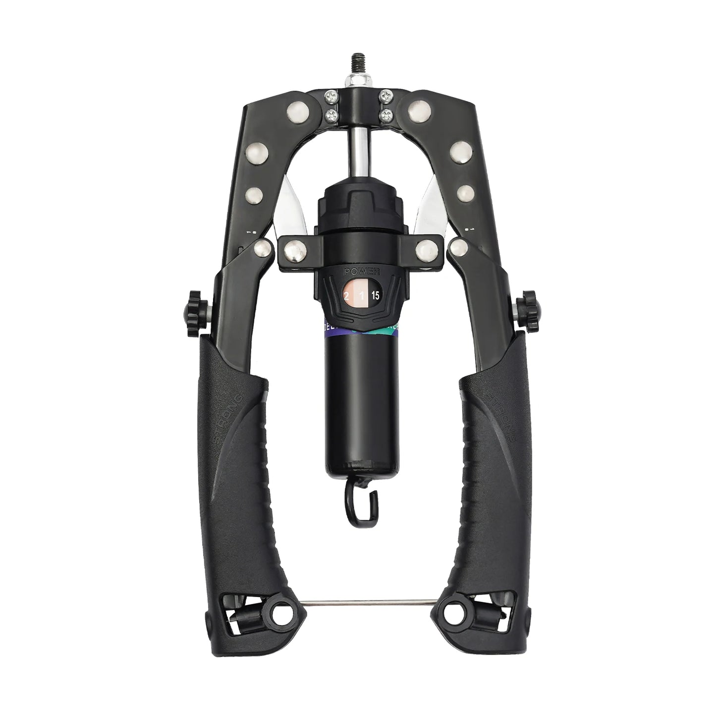 Hydraulic Power Twister Spin Button Arm Blaster Forearm Workout Equipment/Adjustable 22-440lbs for Arms Legs Biceps