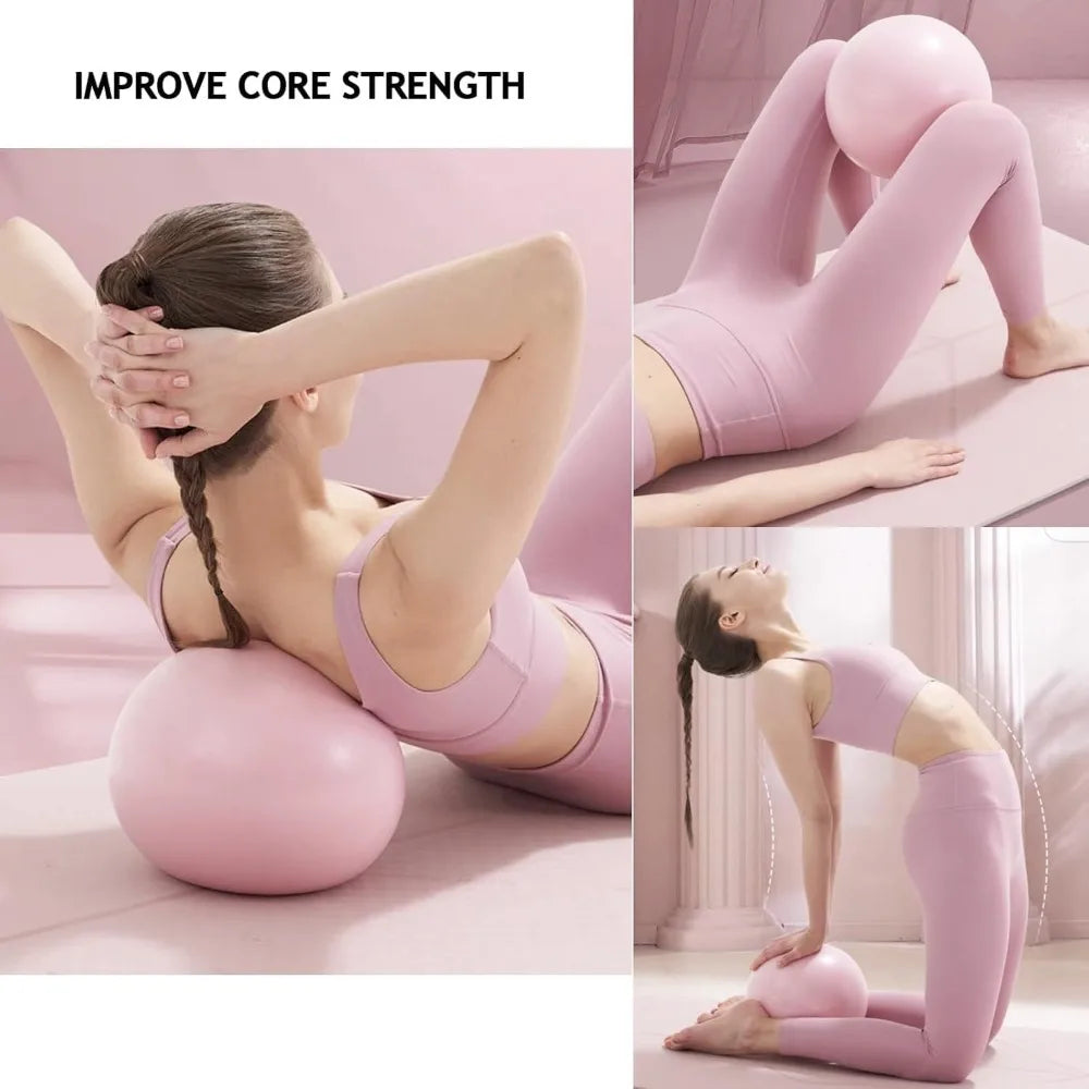 Pilates Set – Home Pilates Equipment for Women Kit with Magic Circle/Pilates Ring and Ball Set, Resistance Bands & Massage Balls