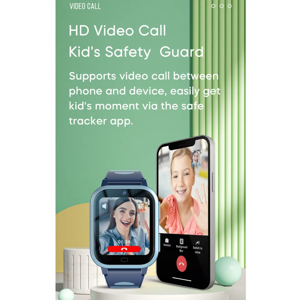 Xiaomi Mijia 4G Wifi Kids Children Smart Watch 700mah Battery Video Call/SOS GPS+LBS Location Tracker  Smartwatch
