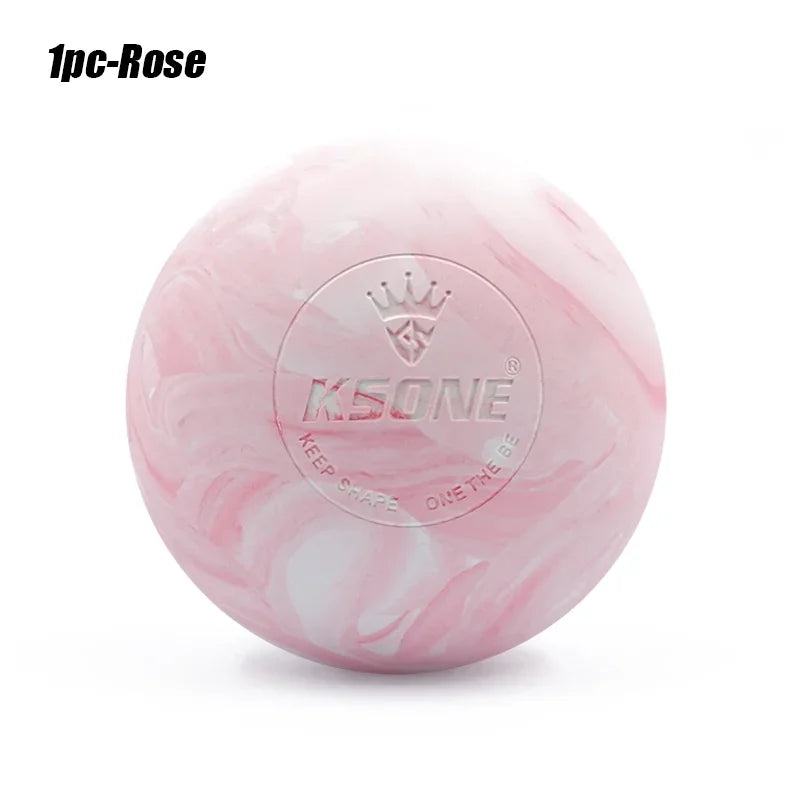 One Piece Yoga Massage Ball Fascia Ball Solid Rubber Ball/Mixed Color Muscle Relaxation Ball For Muscle Recovery