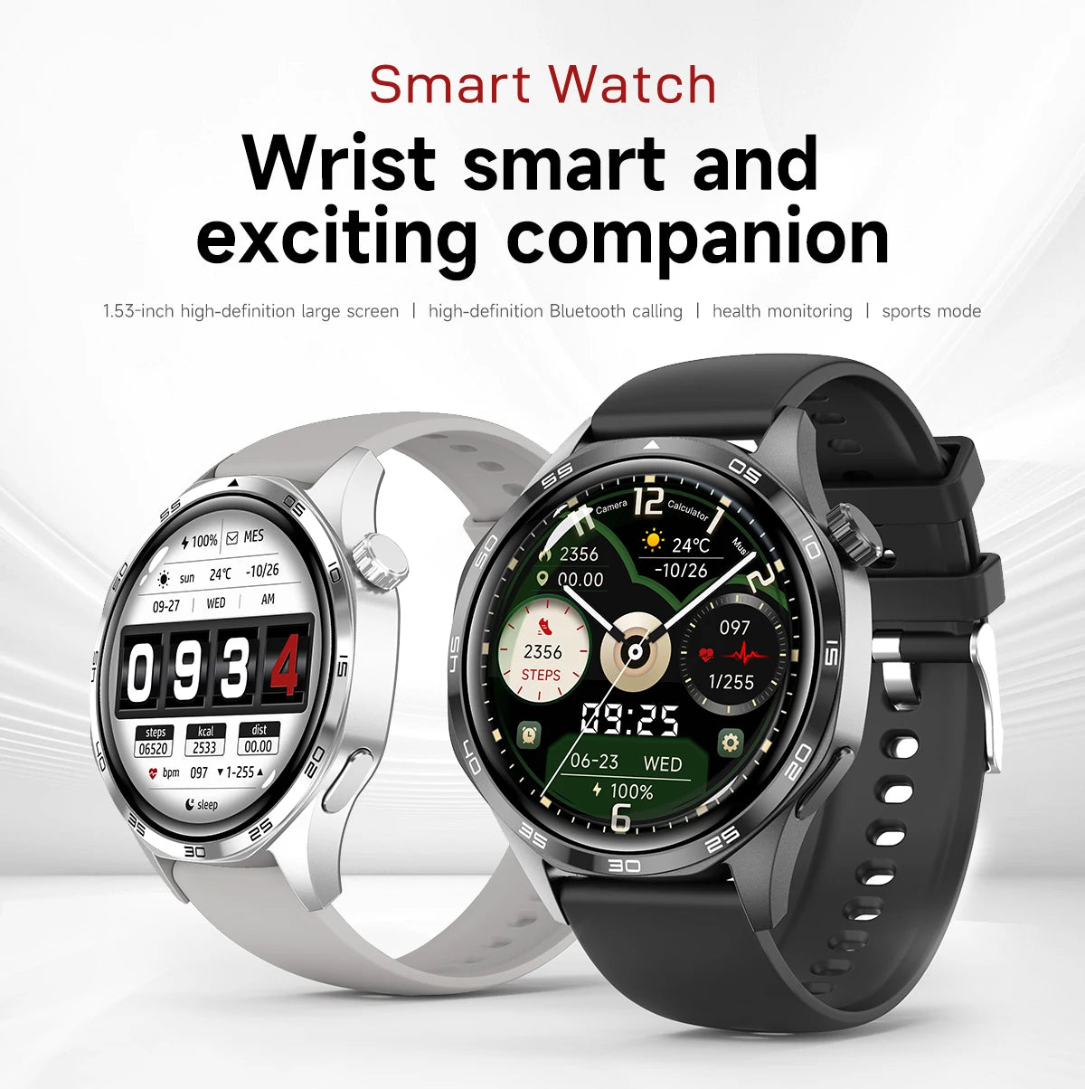 New Watch GT5 PRO NFC Smart Watch GPS Motion Trajectory HD Screen/Bluetooth Call Smartwatch Outdoor Sports Watches For Men