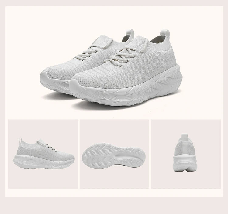 Breathable Men Casual Shoes Lightweight Male Vulcanized Shoes/Outdoor Platform Men's Loafers Soft Mesh Flats Non-slip Sneakers
