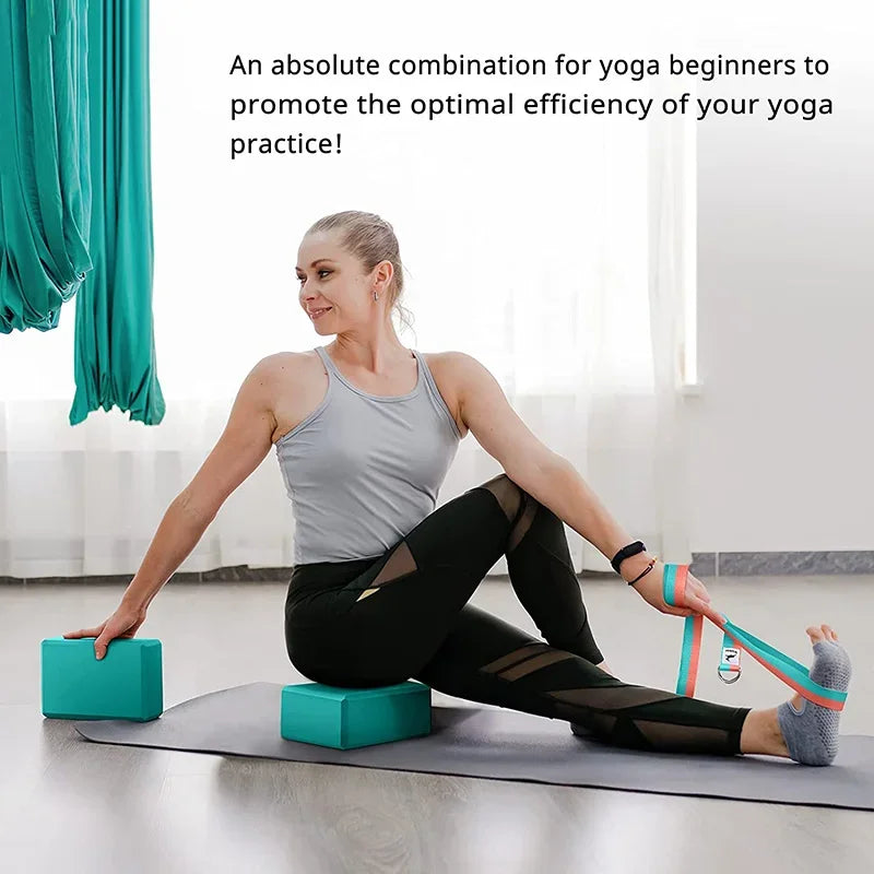 1PCYoga Building Blocks Cubes Pilates Bricks Reinforcement Sport Yoga Supplies/Exercise Home Exercise Equipment Fitness Block