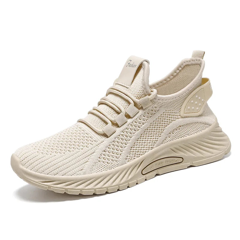 Women's Mesh Knit Running Shoes/Comfortable Non-Slip Slip-On Casual Athletic Sneakers